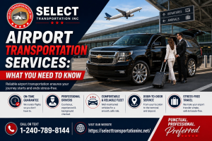 Airport Transportation Services: What You Need to Know