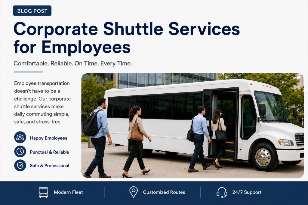 Corporate Shuttle Services for Employees