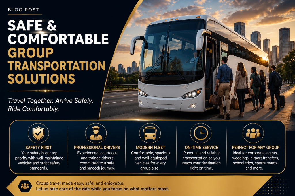 Safe and Comfortable Group Transportation Solutions